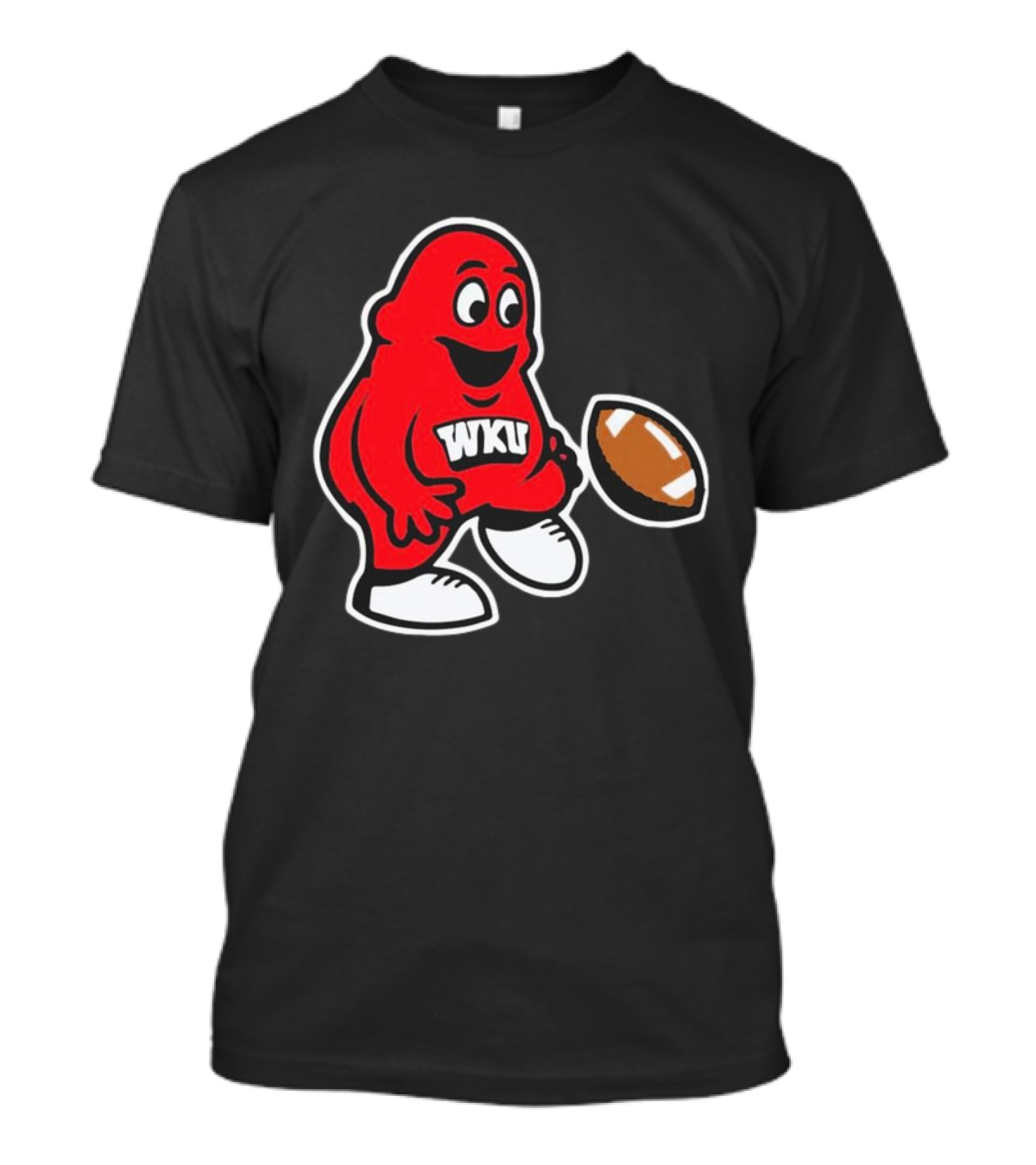Western Kentucky Hilltoppers WKU Big Red Football Mascot T-Shirt