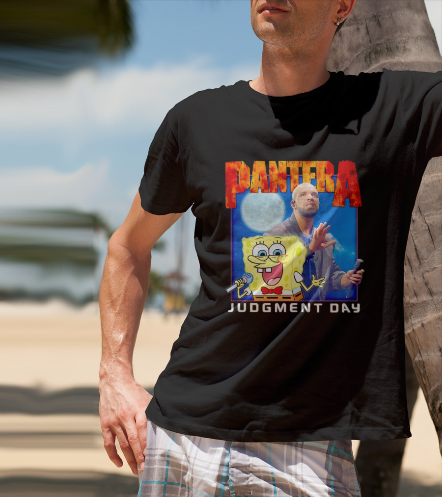 Pantera Judgment Day Drake Spongebob T-Shirt