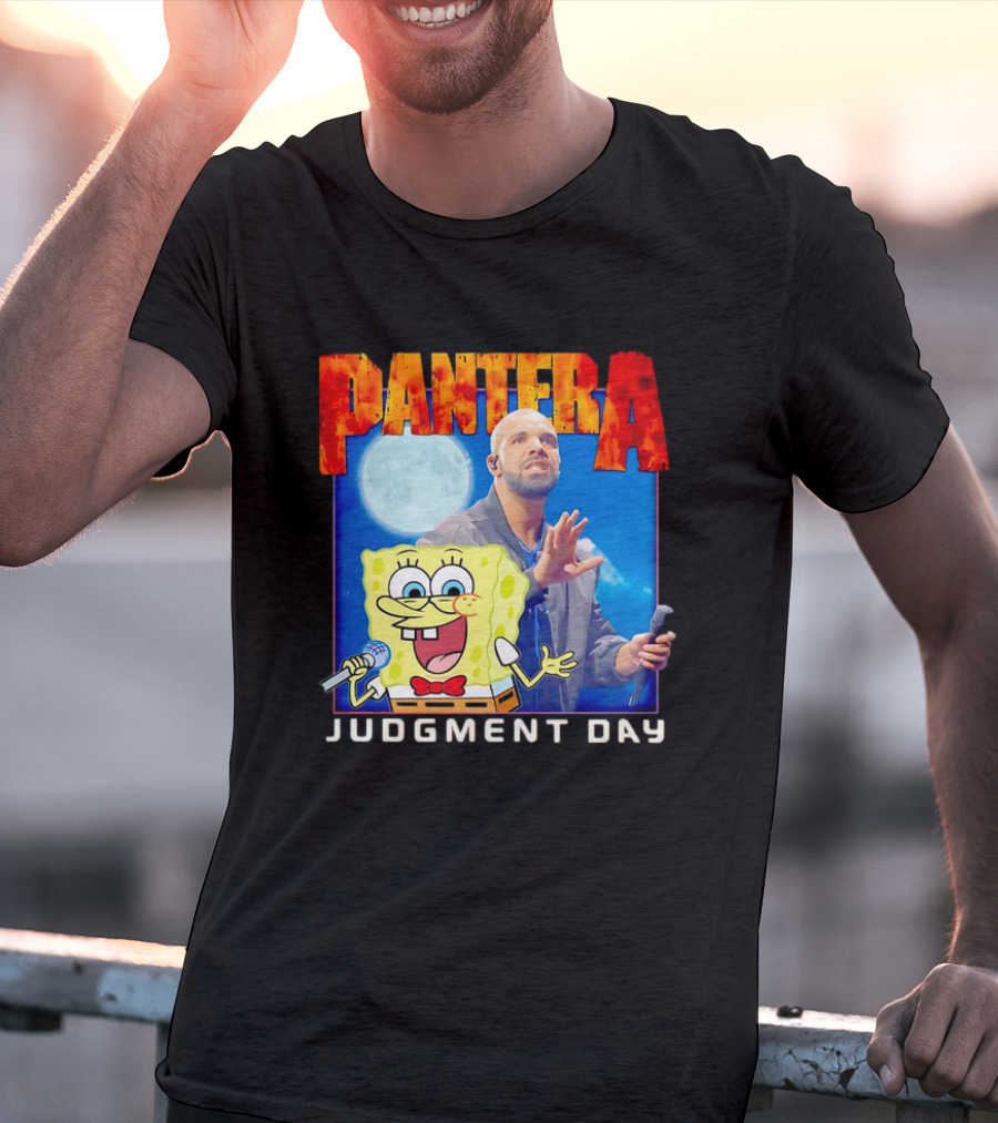 Pantera Judgment Day Drake Spongebob T-Shirt