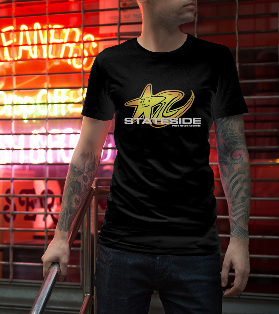 STATESIDE Pure Noise Records Star T-Shirt