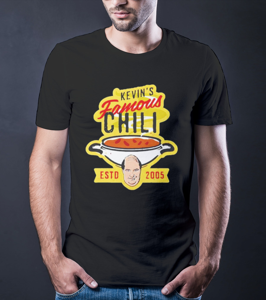 Kevin’s Famous Chili Estd 2005 Michael Wearing Badge T-Shirt