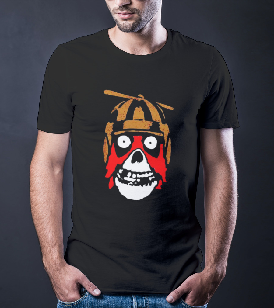 Headpool X Misfits Headpunk Skeleton Parody Crossover T-Shirt