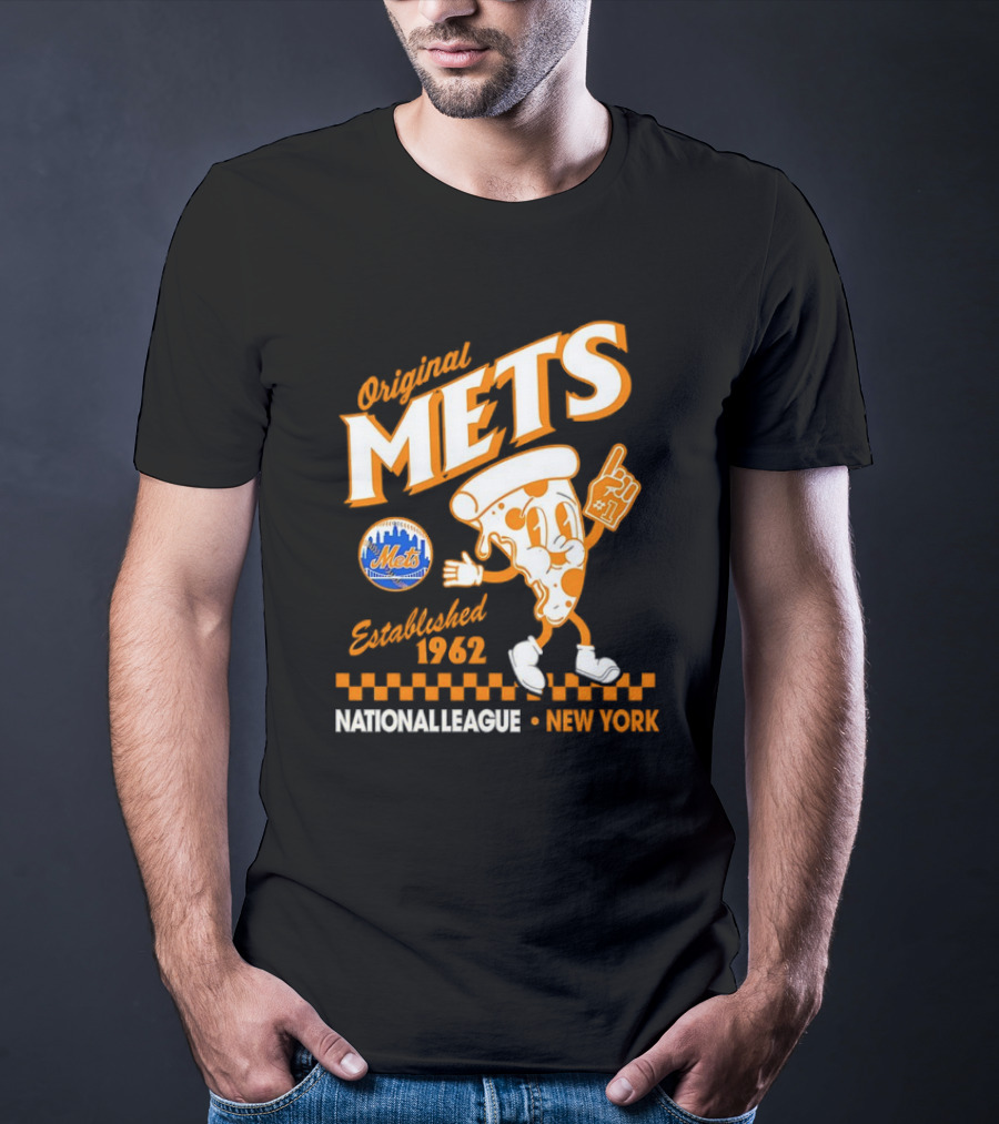 Original Mets Established 1962 National League New York T-Shirt