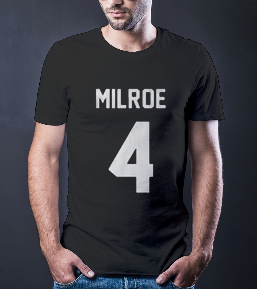 Alabama Football Milroe 4 Shirsey T-Shirt