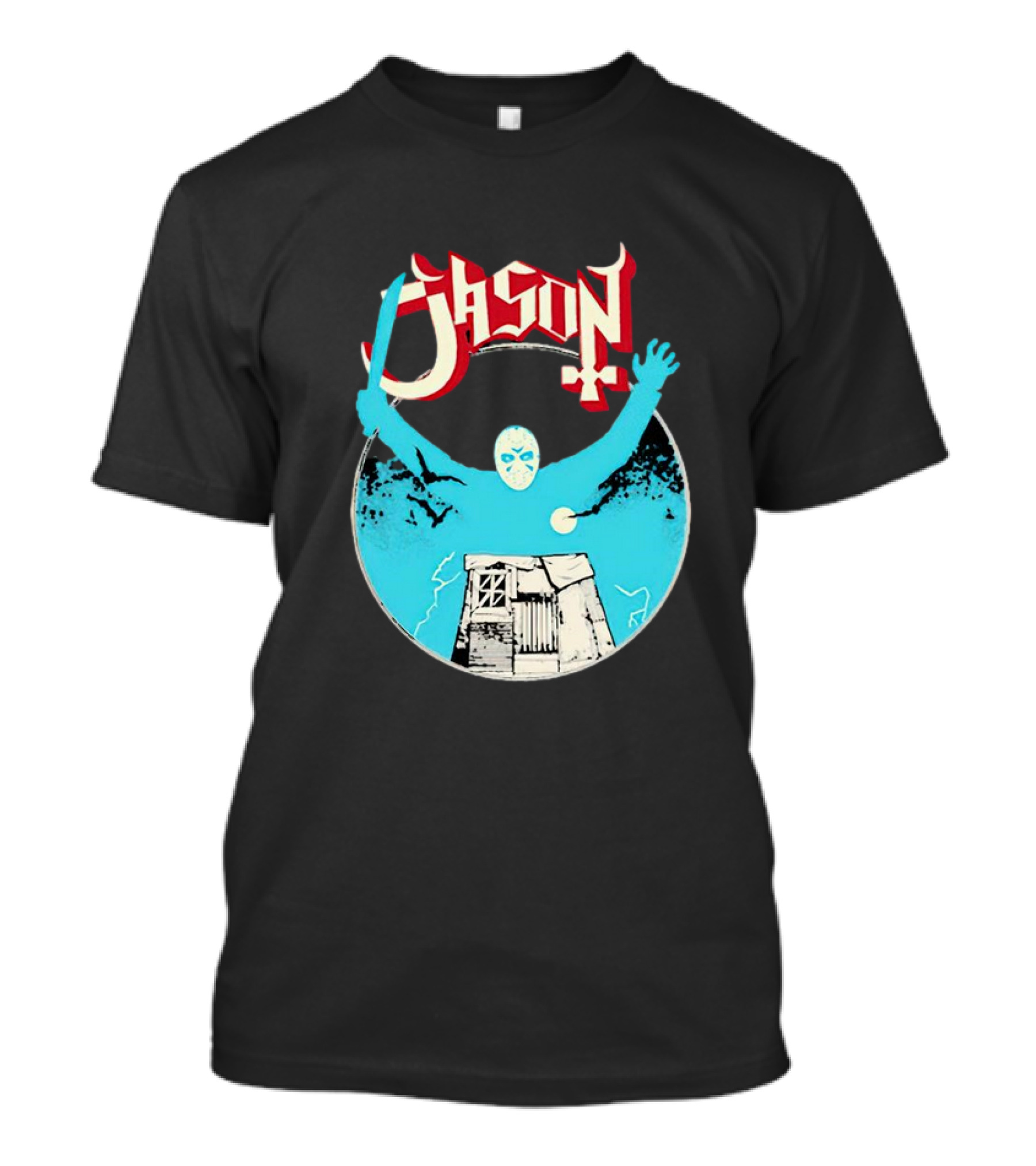 Jason Ghost Heavy Metal Turbo Cabin And Mask T-Shirt