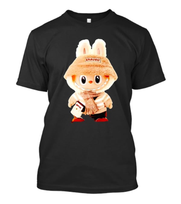 Labubu Bunny Hoodie With Scarf And Bag Accessories T-Shirt