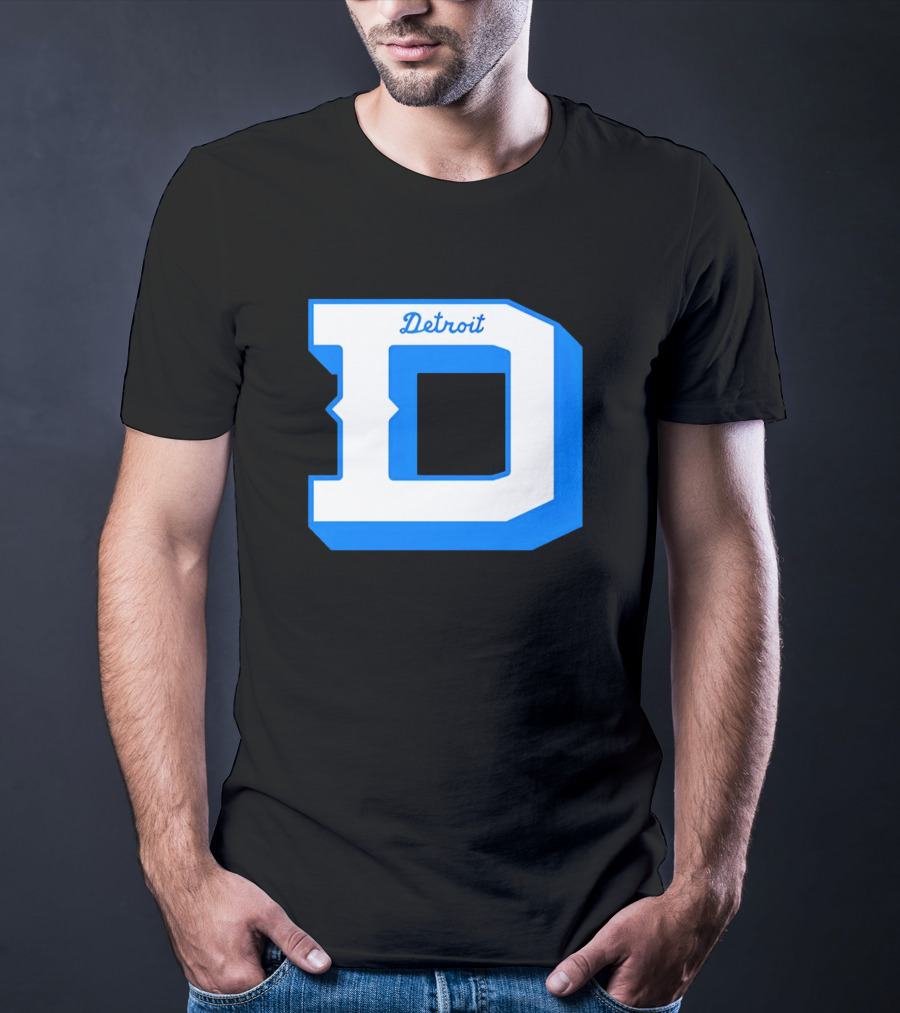 Detroit Lions Football Detroit D T-Shirt