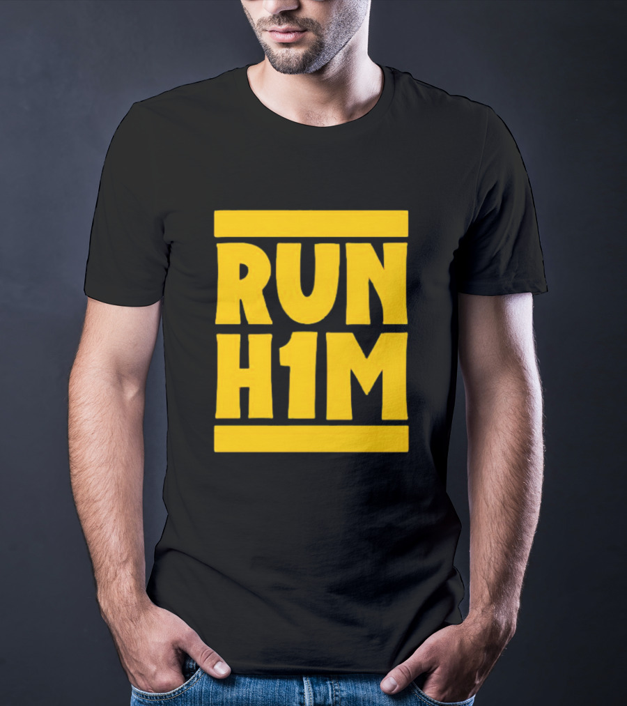 RUN H1M Street Art Graffiti T-Shirt