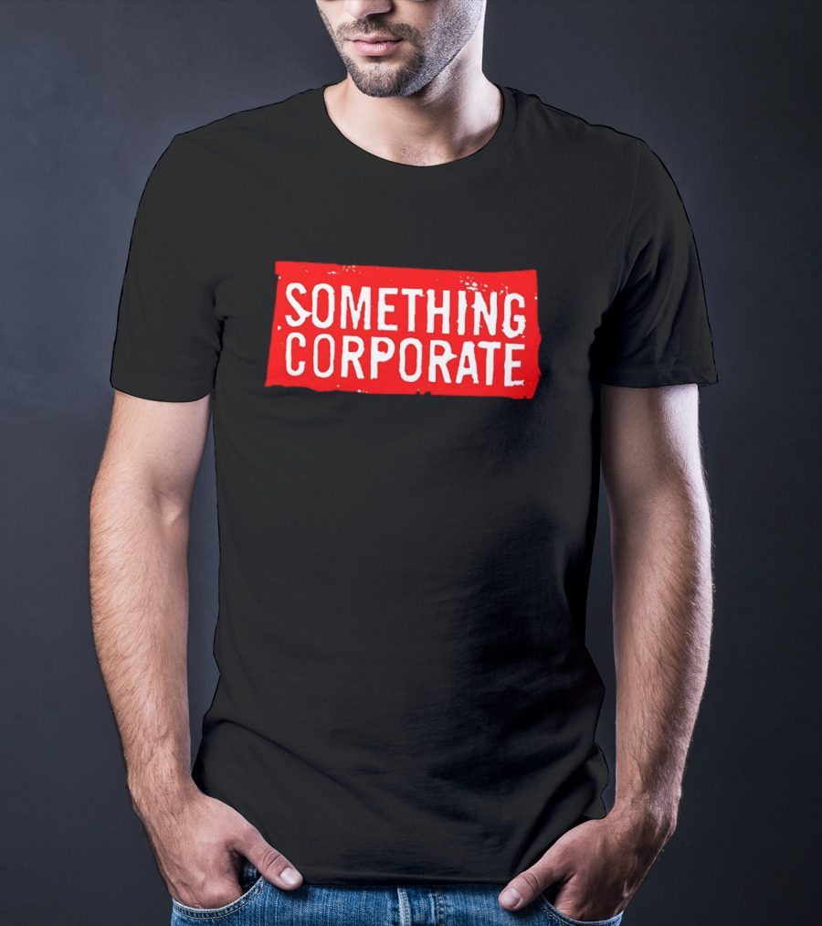 Something Corporate Bold Red Iconic T-Shirt