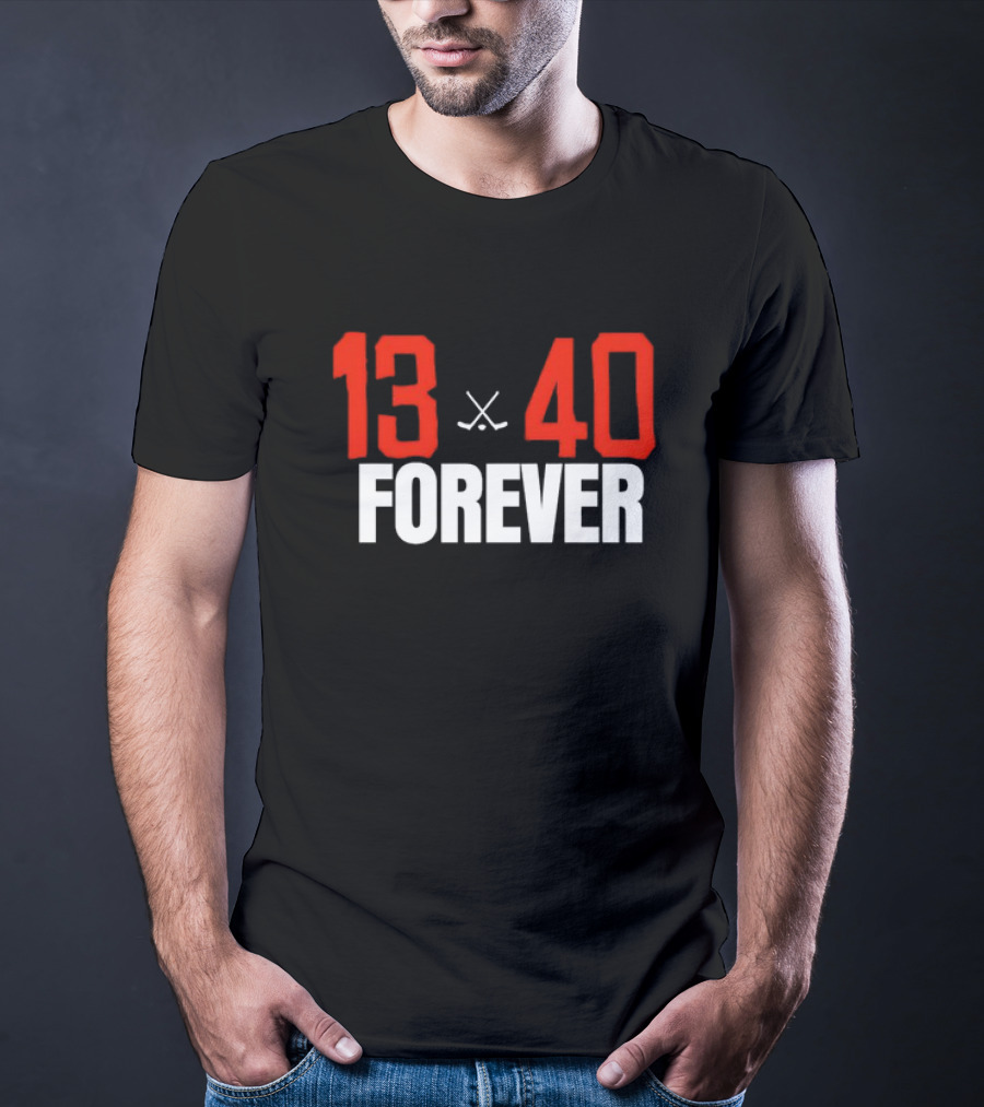 Johnny Gaudreau Hockey 13 40 Forever T-Shirt