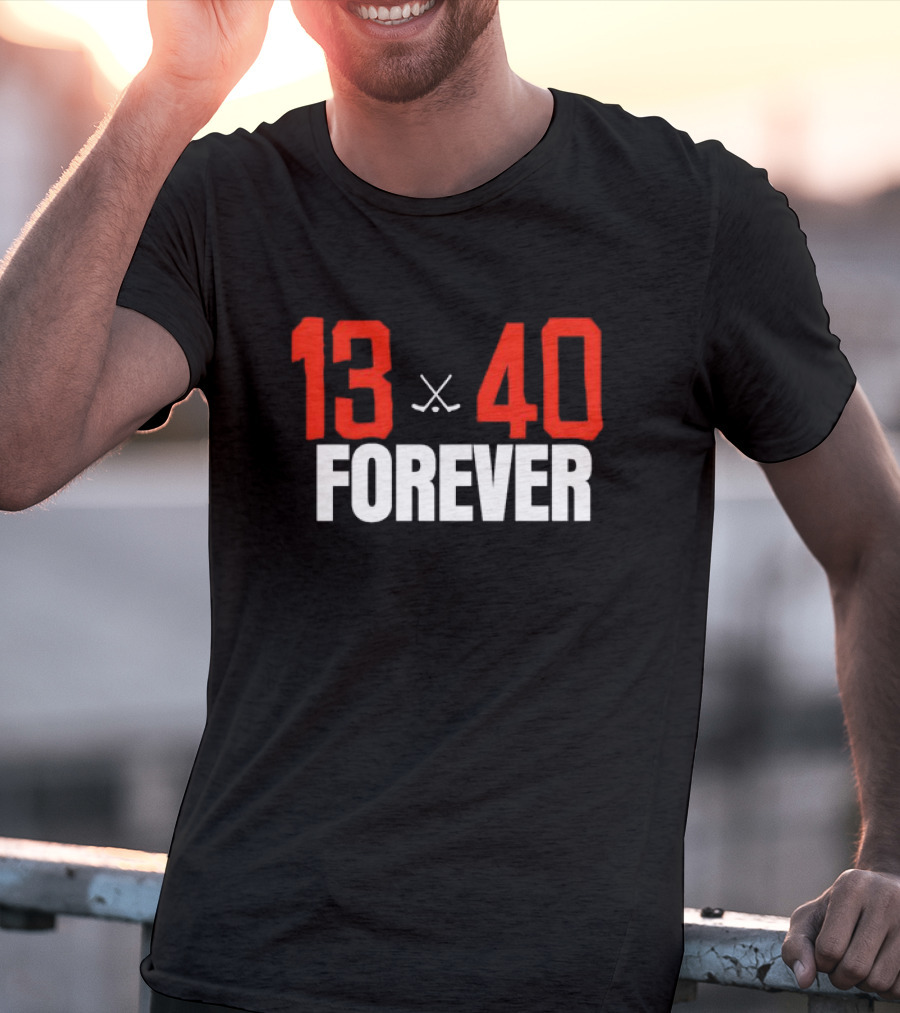 Johnny Gaudreau Hockey 13 40 Forever T-Shirt