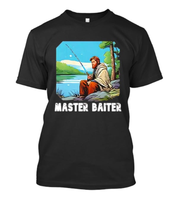 Obi-Wan Kenobi Fishing Master Baiter Forest Scene T-Shirt