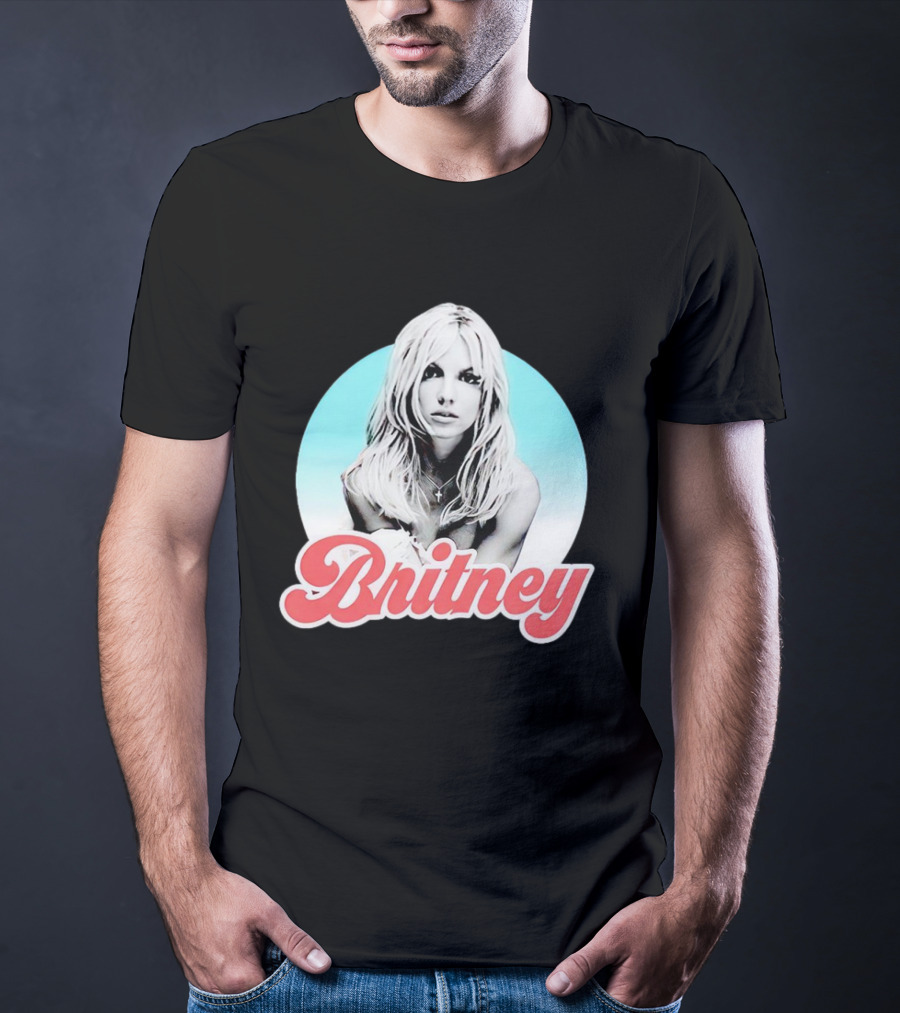 Britney Spears Retro Style Bootleg Fan T-Shirt