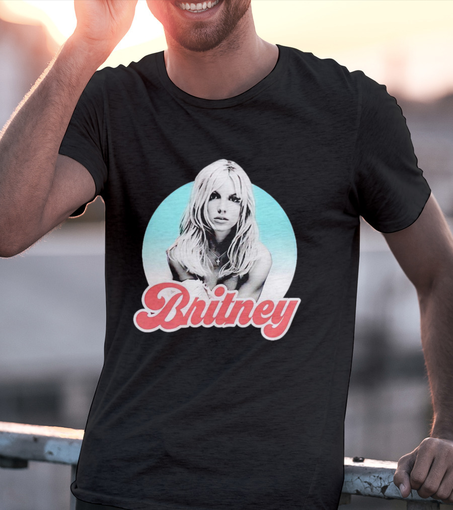 Britney Spears Retro Style Bootleg Fan T-Shirt