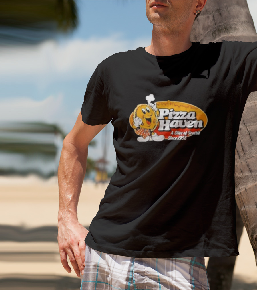 Pizza Haven A Slice Of Seattle Since 1958 Vintage T-Shirt