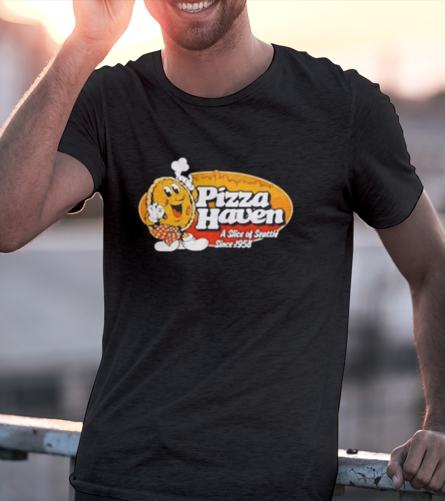 Pizza Haven A Slice Of Seattle Since 1958 Vintage T-Shirt