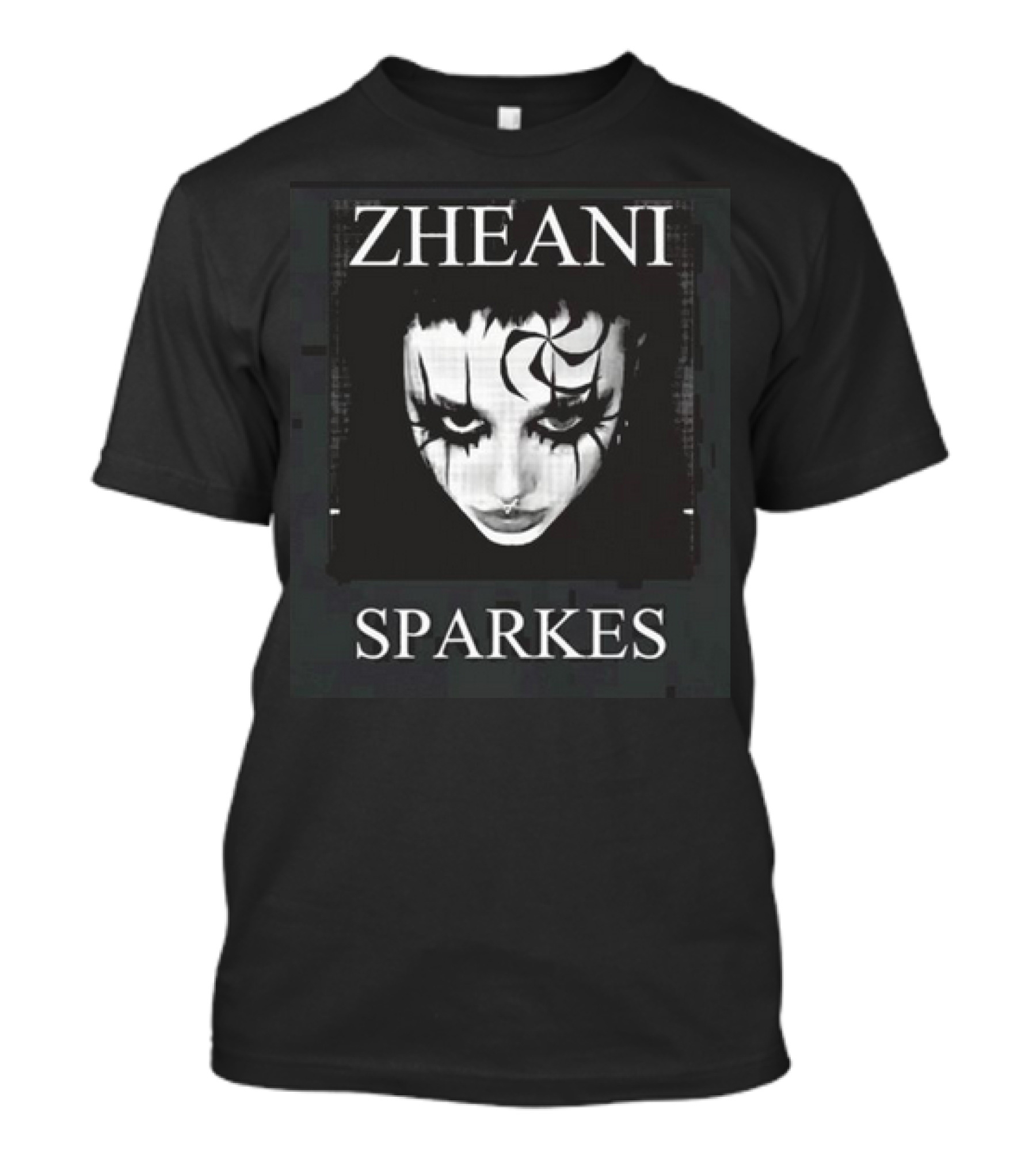 Zheani Sparkes Classic Dark Intense Expression T-Shirt