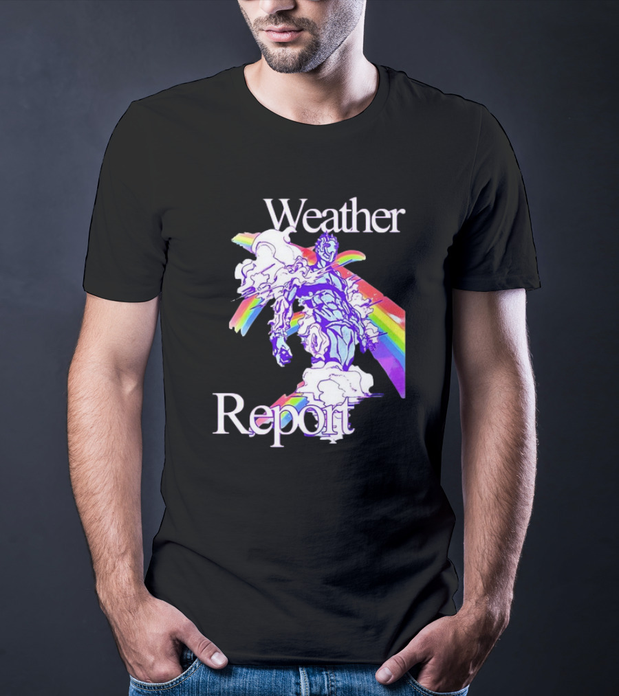Weather Report JoJo's Bizarre Adventure Rainbow Character T-Shirt