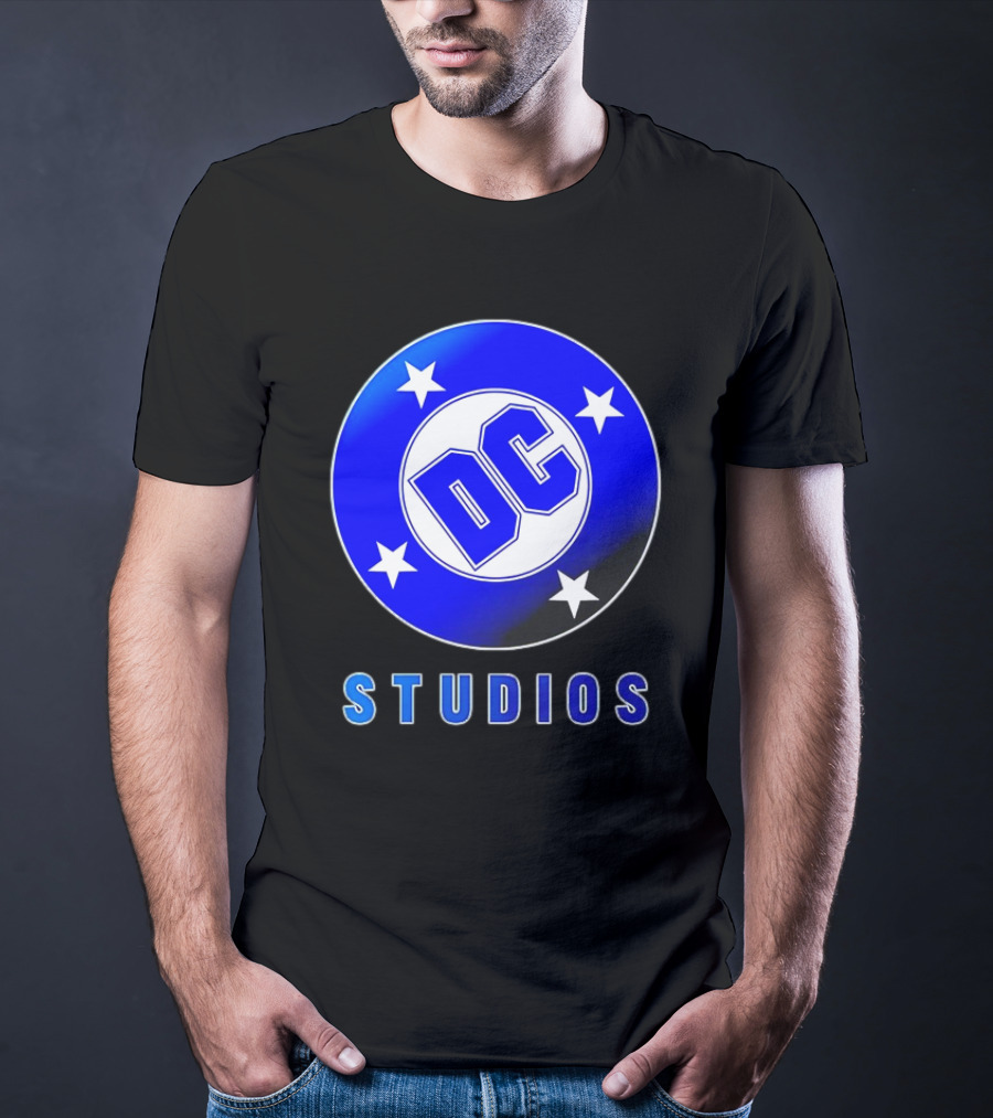 James Gunn DC Studios Logo With Stars T-Shirt