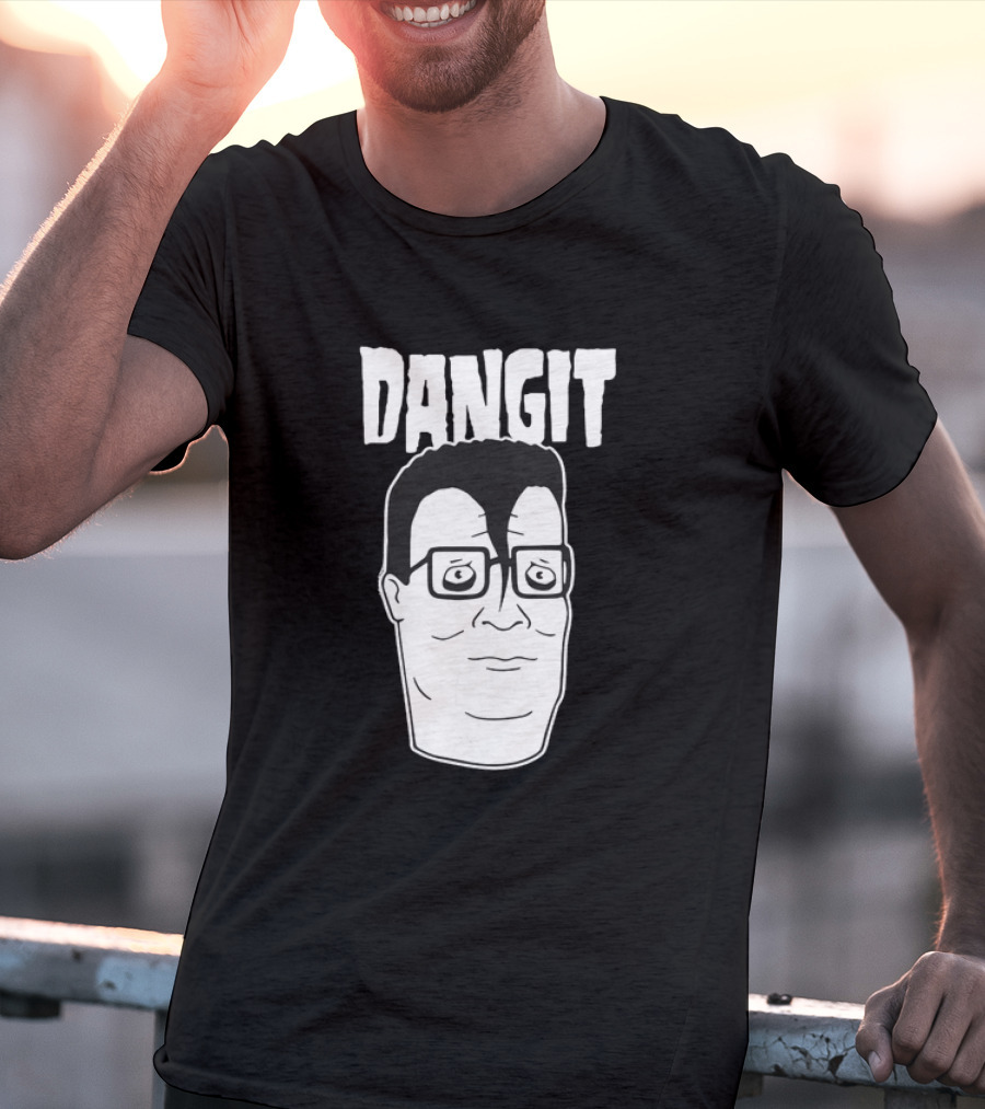 Hank Hill Danzig Mashup Dangit Face T-Shirt