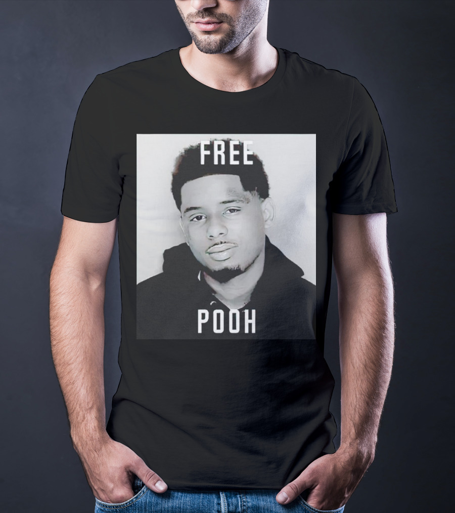 Free Pooh Shiesty American Rapper T-Shirt