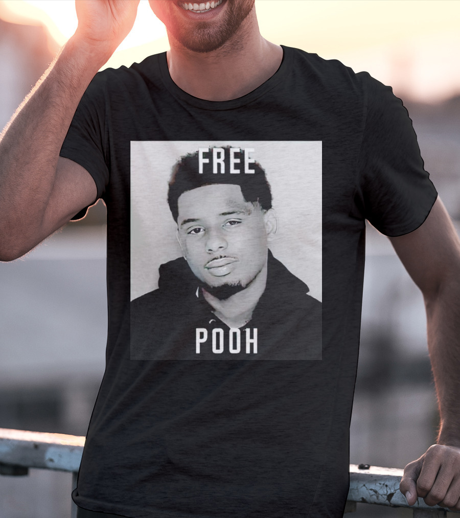 Free Pooh Shiesty American Rapper T-Shirt