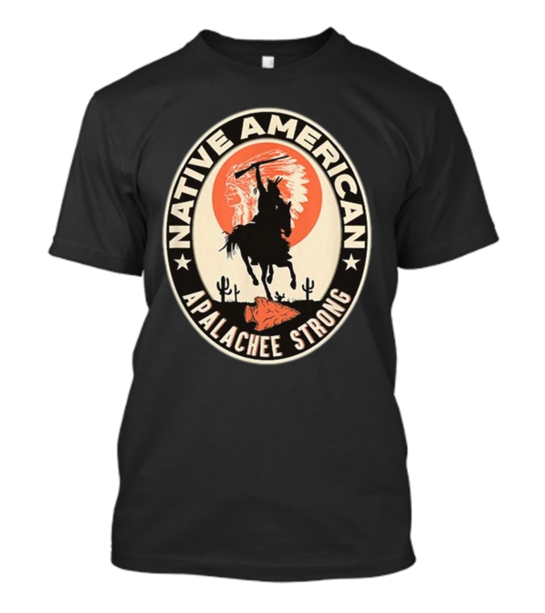 Native American Apalachee Strong Indian Pride Respect T-Shirt