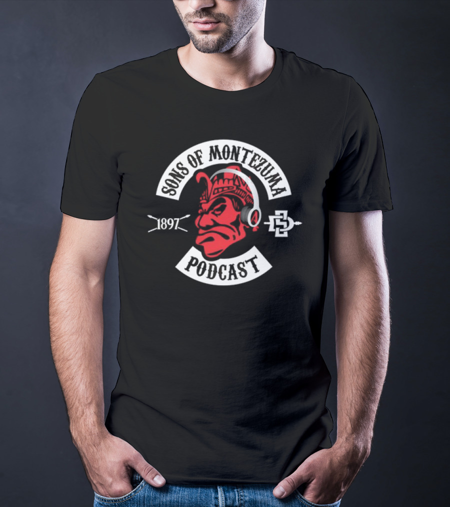 Sons Of Montezuma Podcast 1897 SDSU T-Shirt