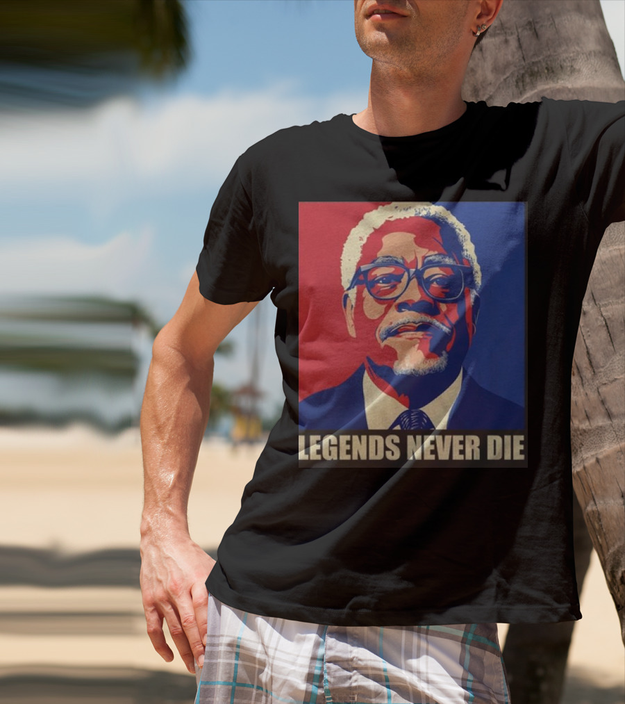 Rest In Peace James Earl Jones Legends Never Die Pioneering Icon Of Film And Stage T-Shirt
