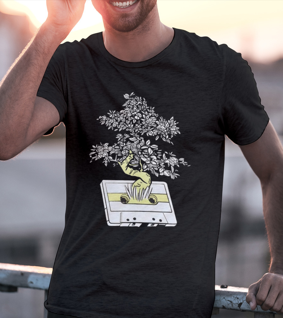 We Are Oaklandish Seiji Oda Cassette Bonsai Tree T-Shirt