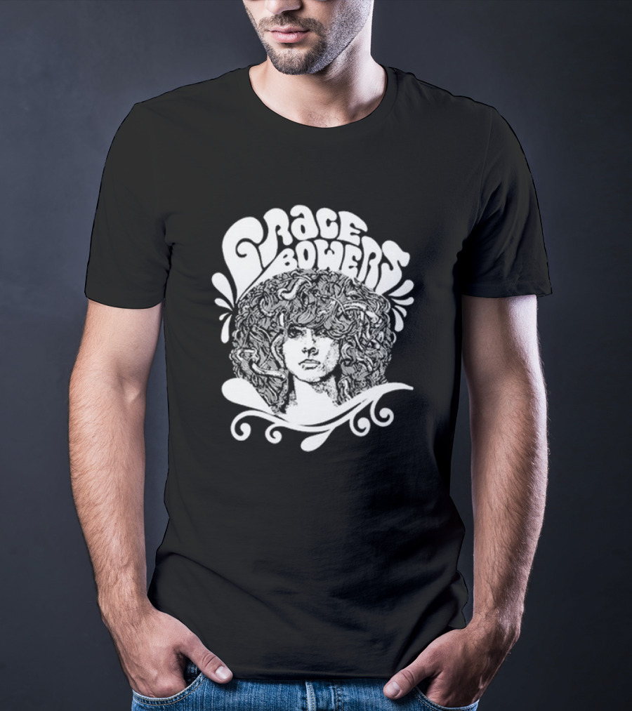 Grace Bowers Groovy Psychedelic T-Shirt