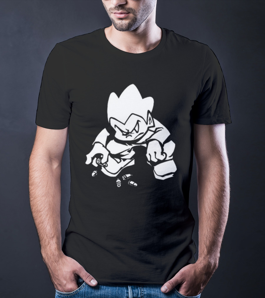 Needlejuice Records FNF Lowkey Pico Character With Bullets T-Shirt