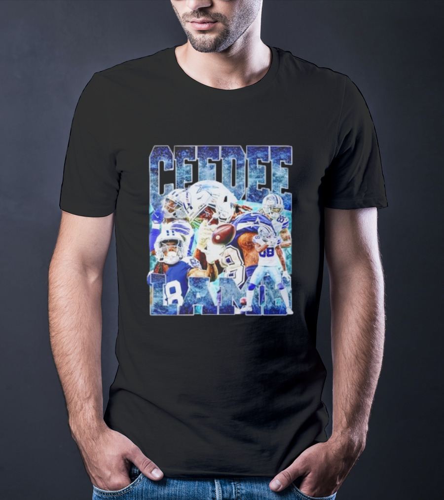 Dallas Cowboys CeeDee Lamb 88 Retro 90s NFL Football T-Shirt