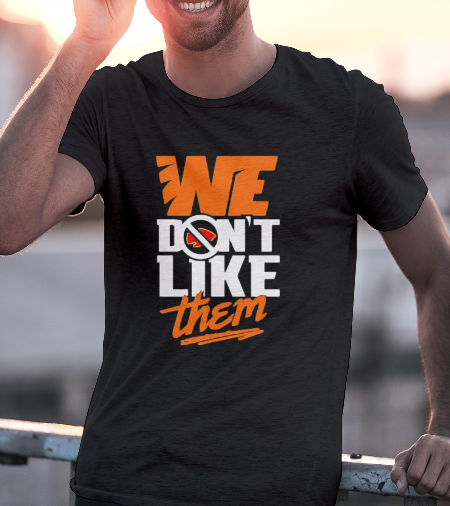 Cincinnati Bengals We Don't Like Them Sports Rivalry T-Shirt