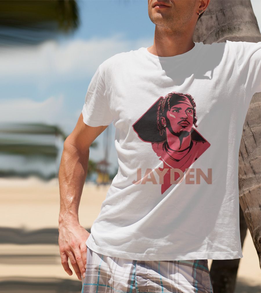 Jayden Daniels Washington Commanders Patriot T-Shirt