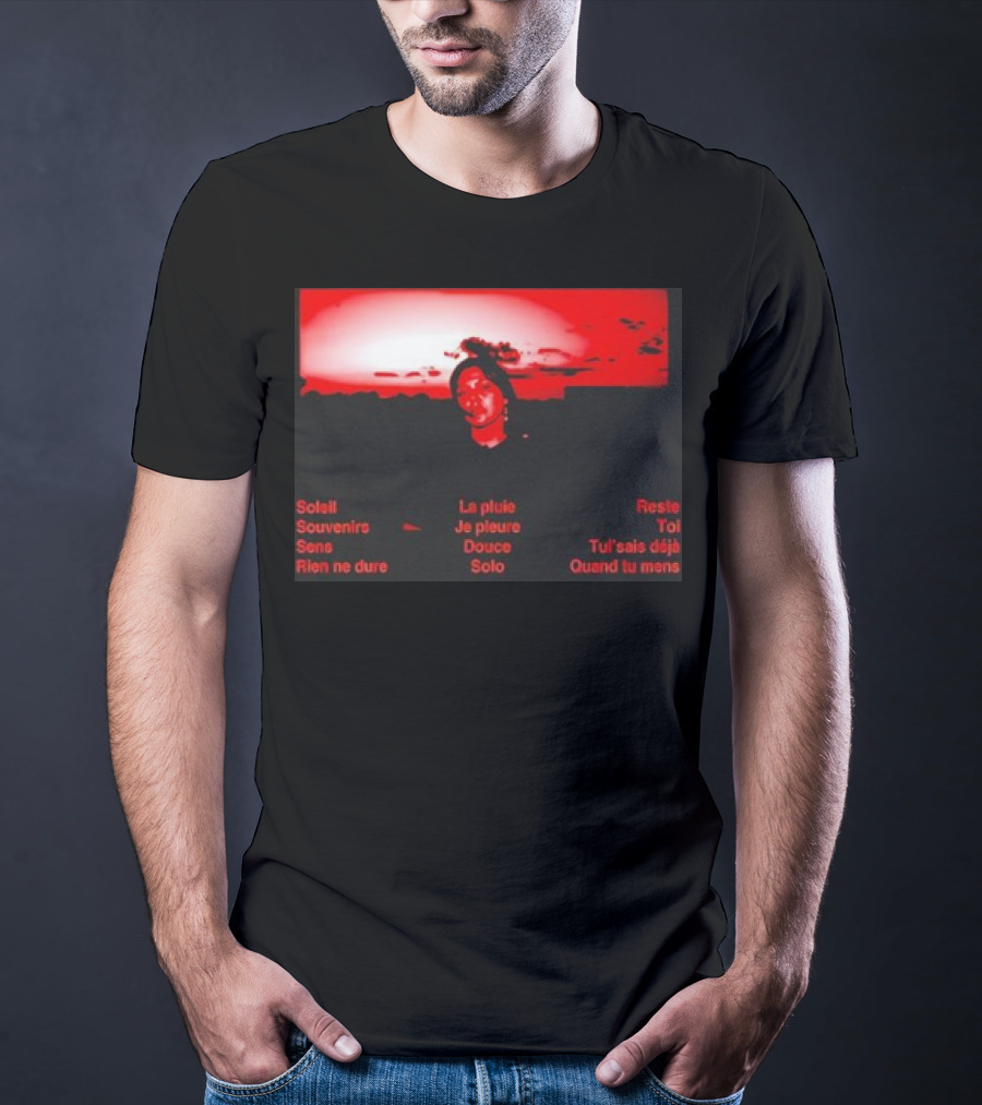 Manches Longues Solo Retro Soleil Souvenire Rien Ne Dure La Pluie Je Pleure Quand Tu Mens T-Shirt