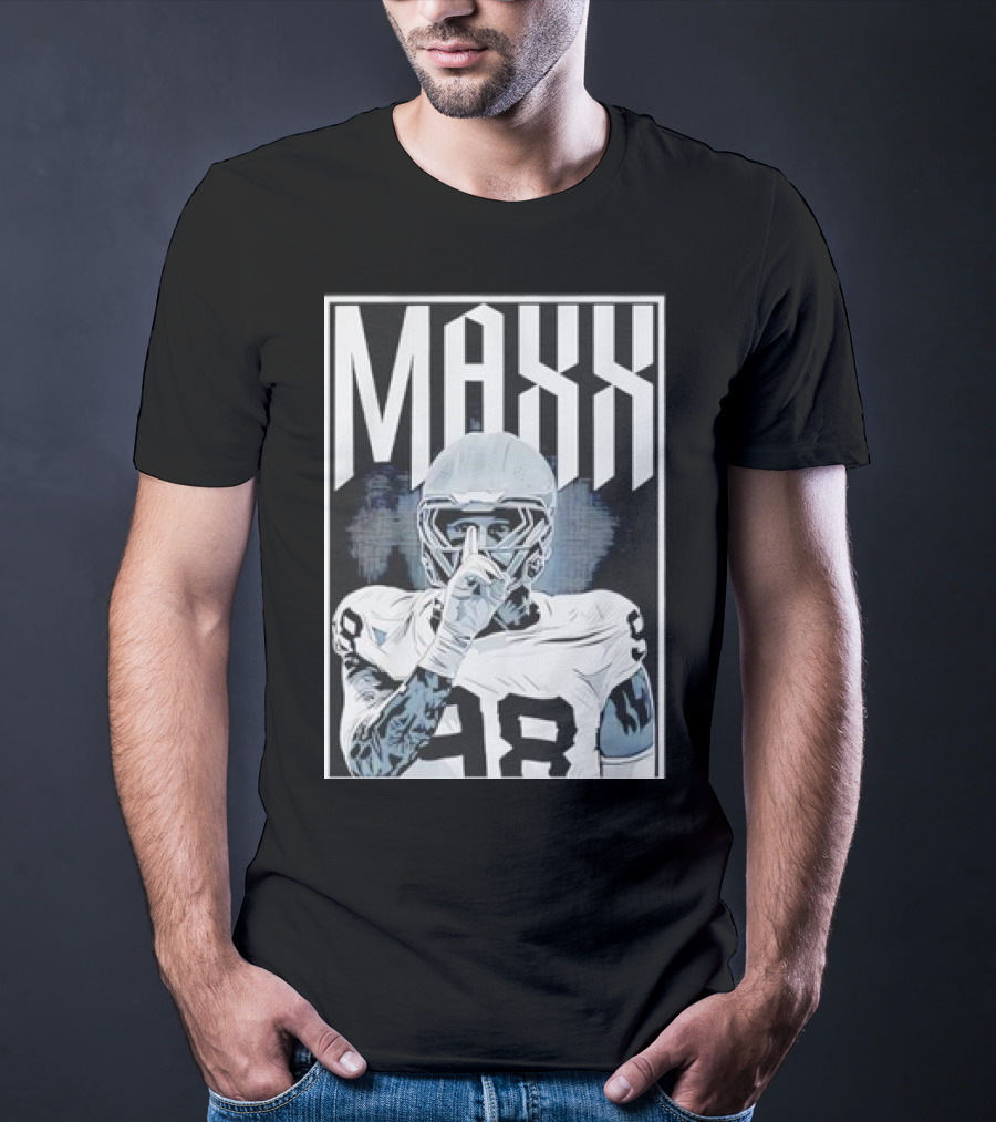 Maxx Crosby Shhh 98 Football Player Las Vegas Raiders T-Shirt