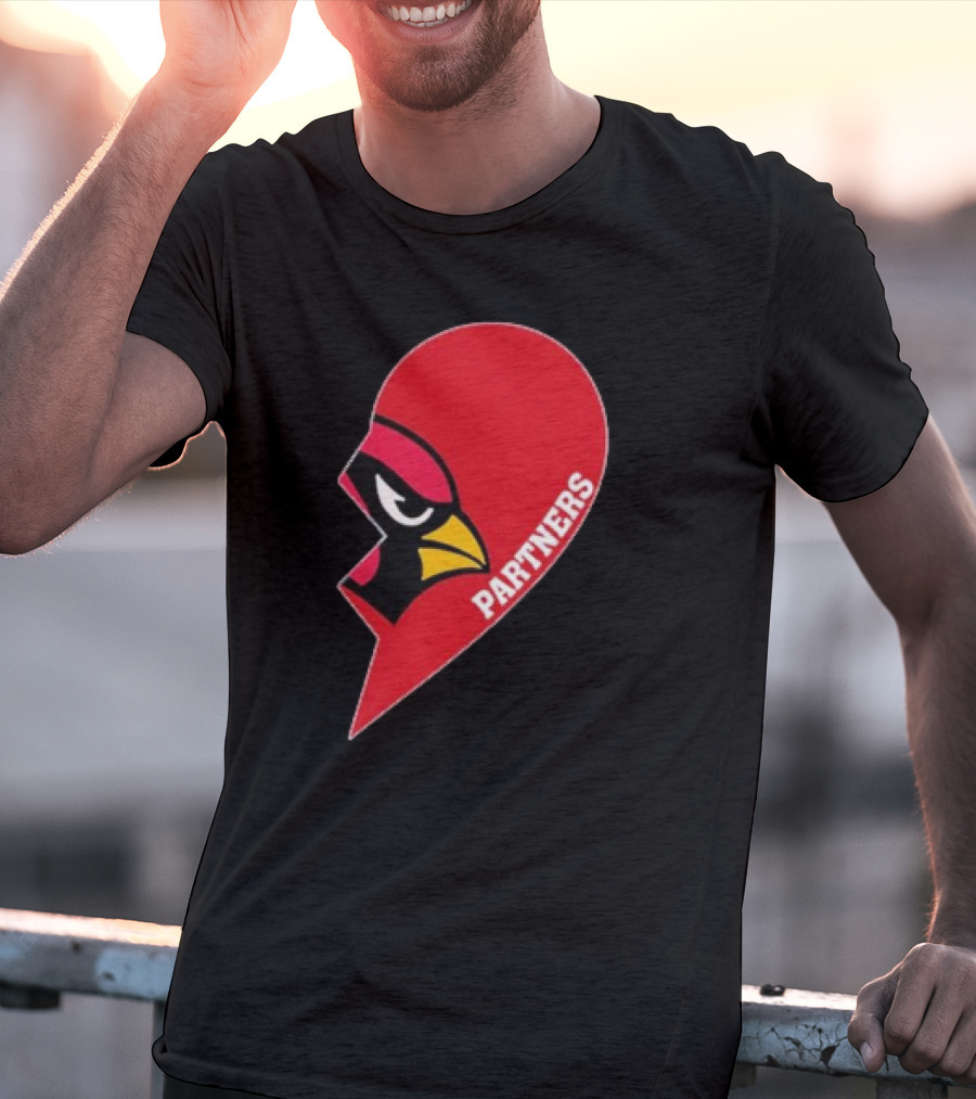 Cardinals Partners Broken Heart T-Shirt
