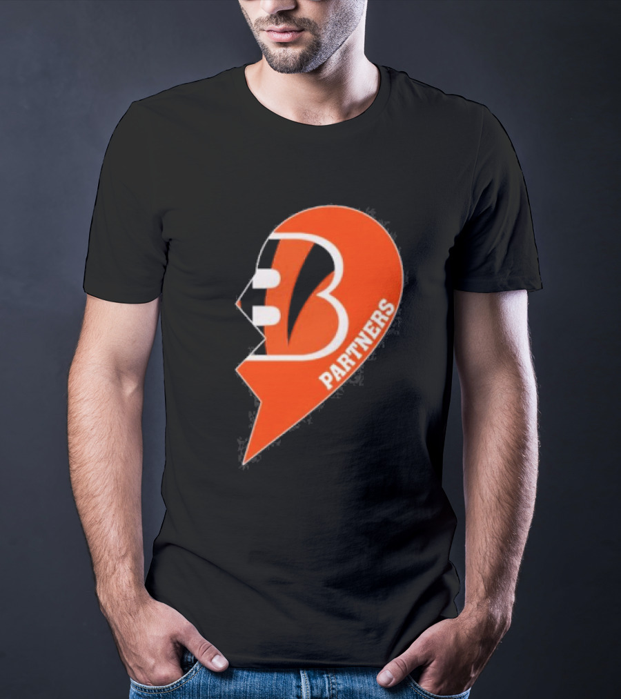 Cincinnati Bengals Partners Heart B T-Shirt