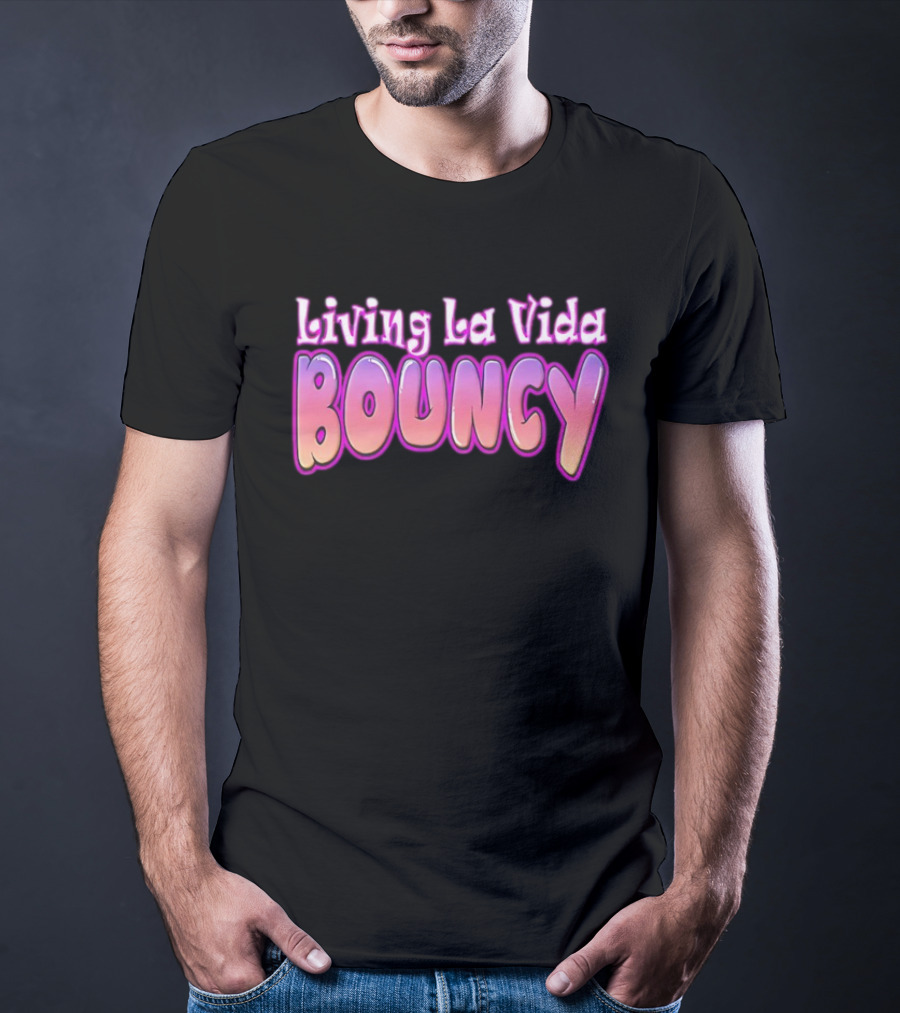 Living La Vida Bouncy Vibrant Pink T-Shirt