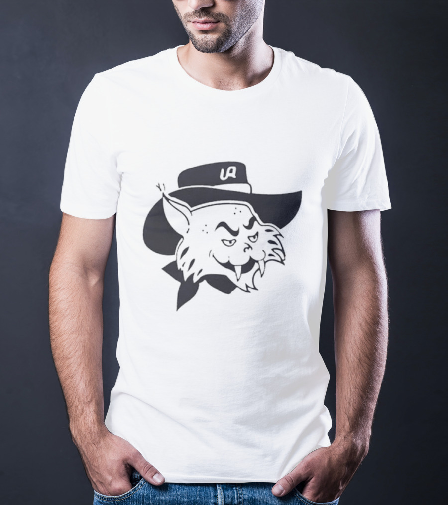 Arizona Wildcats UA Mascot Cowboy Hat T-Shirt