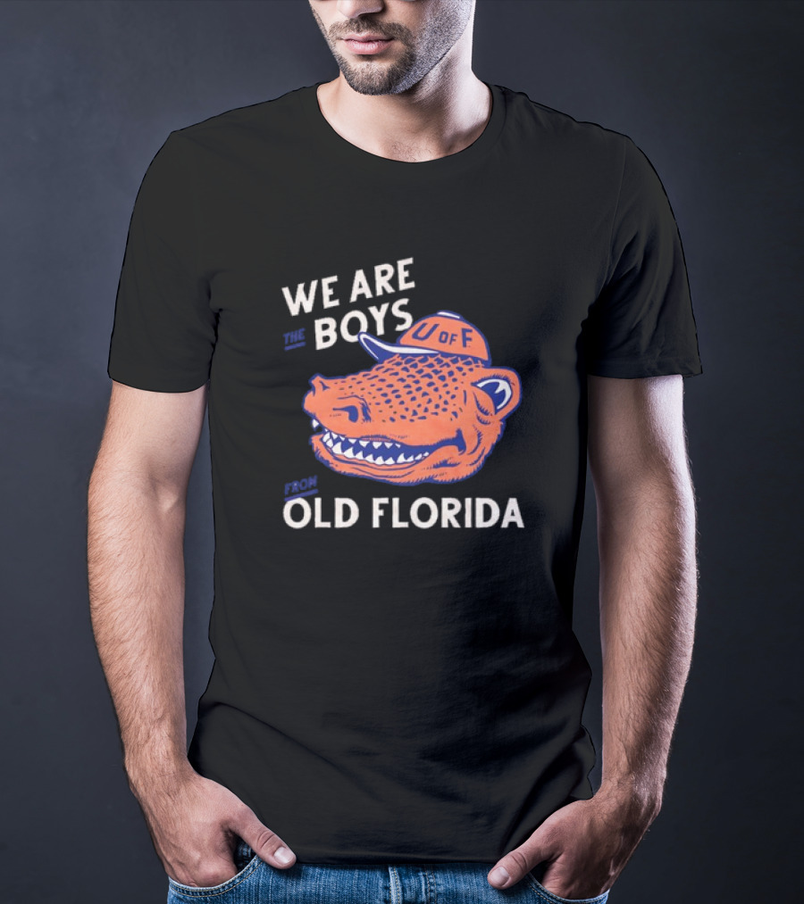 Florida Gators We Are The Boys From Old Florida U Of F Vintage T-Shirt