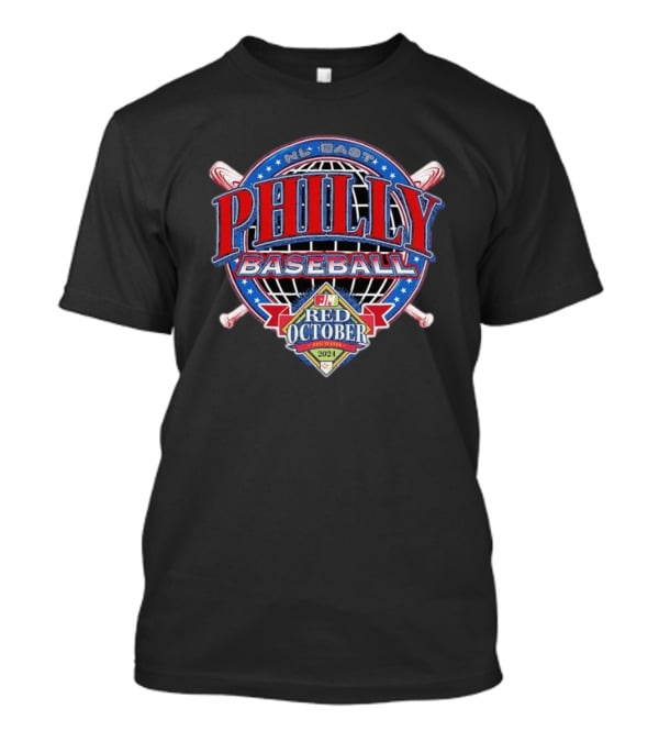 Philly Baseball NL East Red October T-Shirt
