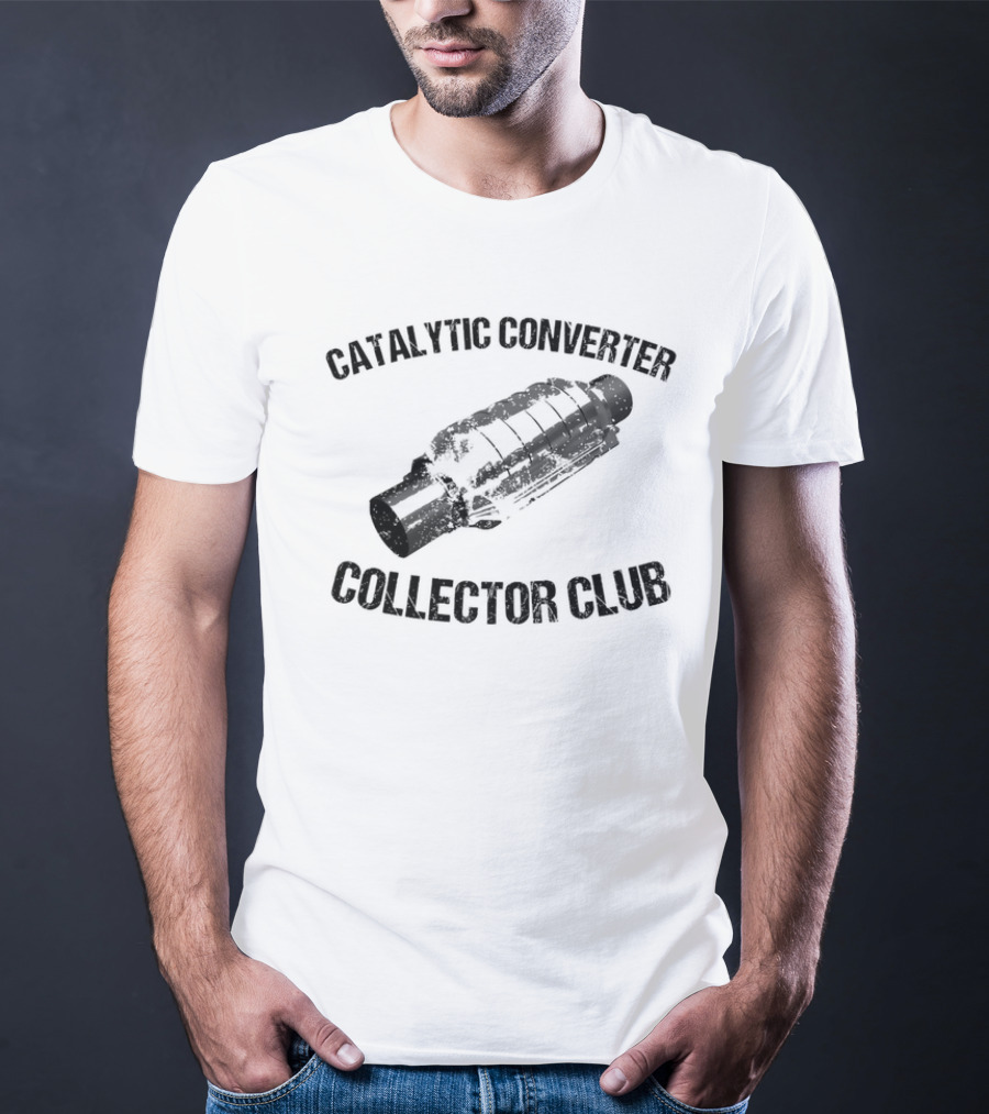 Catalytic Converter Collector Club Vintage Automotive Mechanics T-Shirt