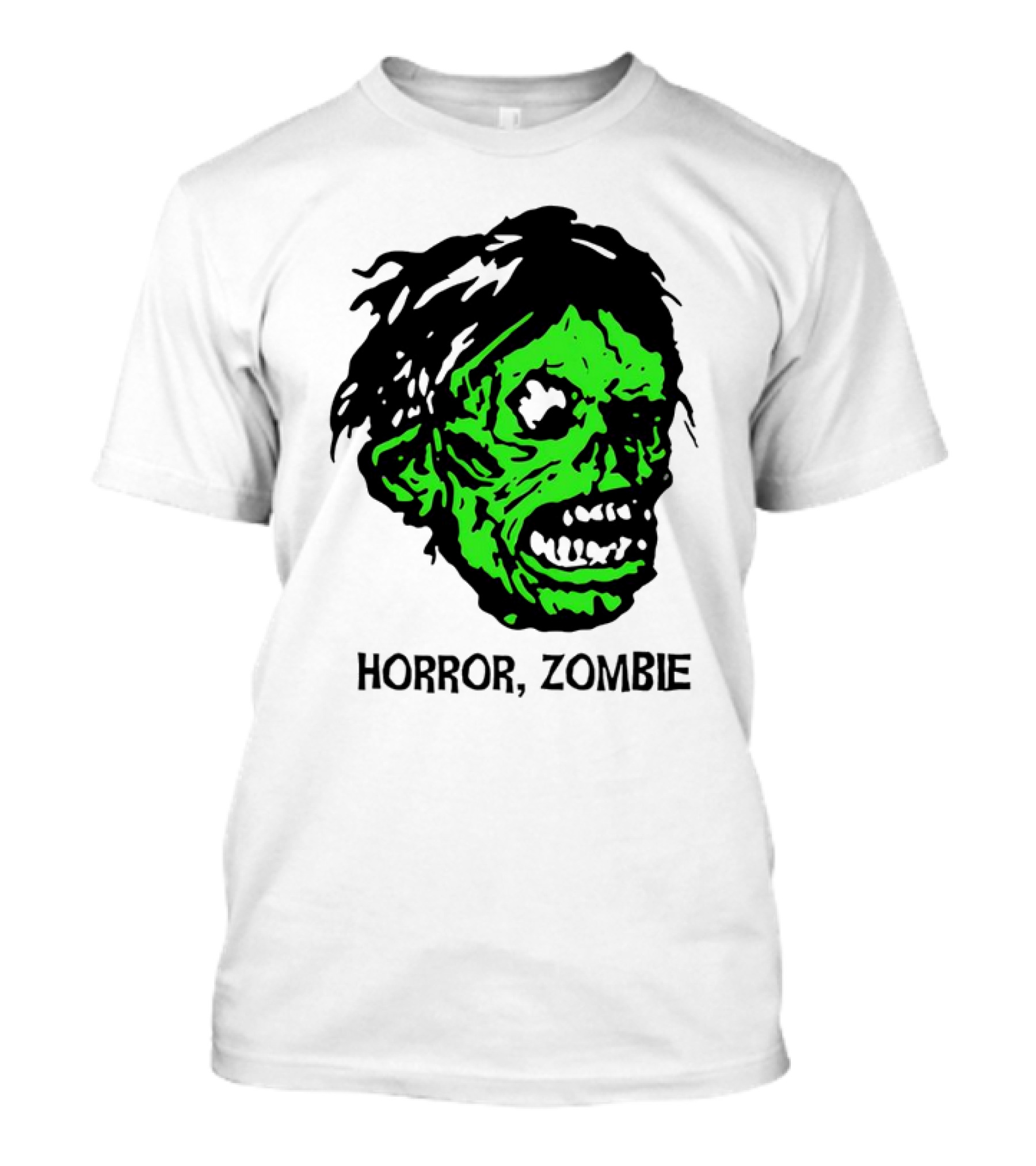 Kirk Hammett Horror Zombie Green Face T-Shirt