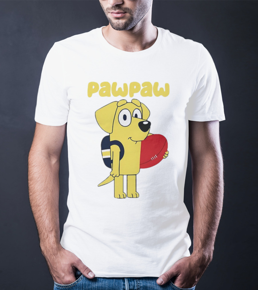 Pawpaw Lucky Football Cartoon Shannon Sharpe T-Shirt