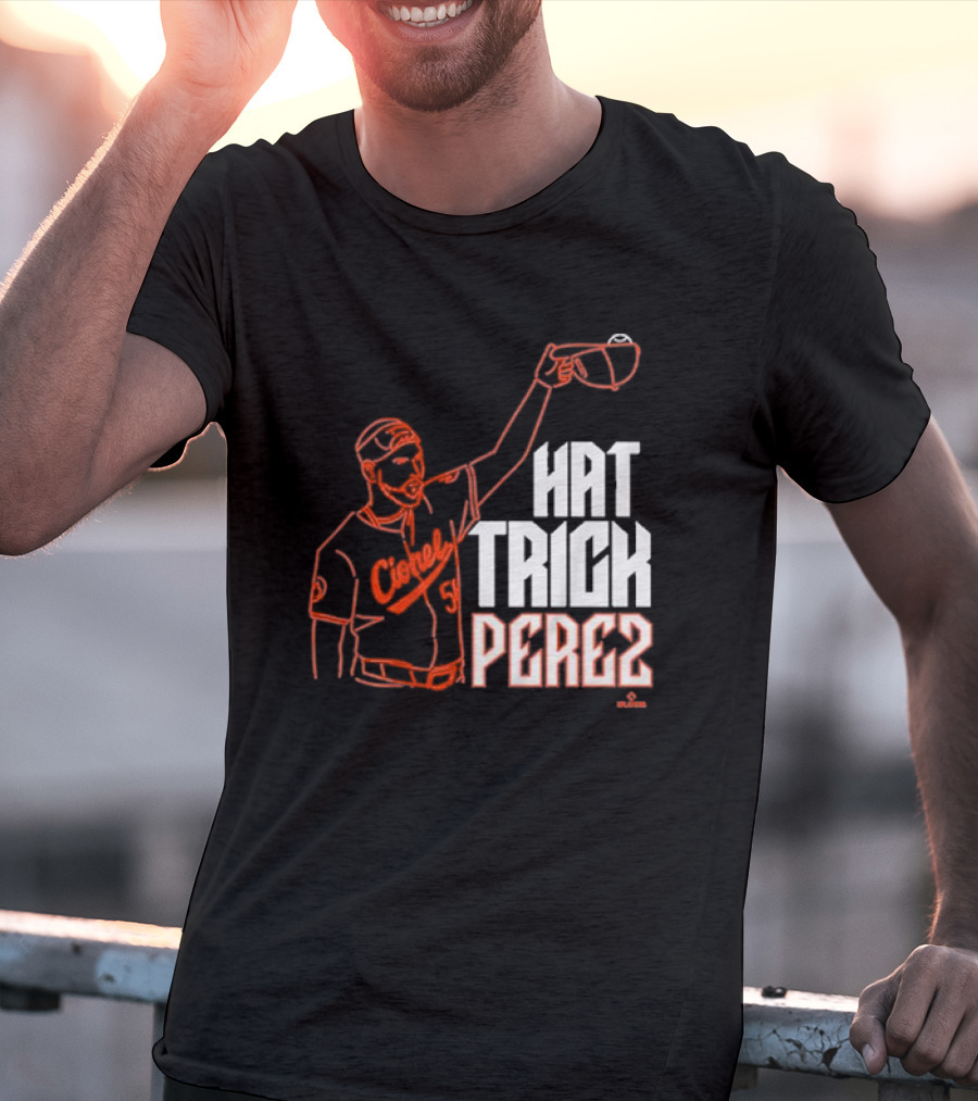 Baltimore Orioles Cionel Perez Hat Trick Perez Player T-Shirt