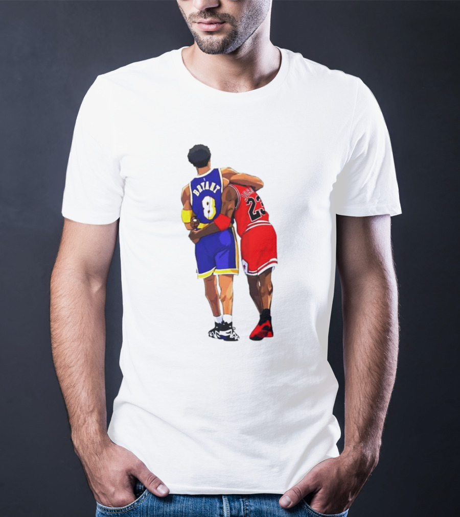 Bryant Los Angeles Lakers 8 And Jordan Chicago Bulls 23 Together Forever T-Shirt
