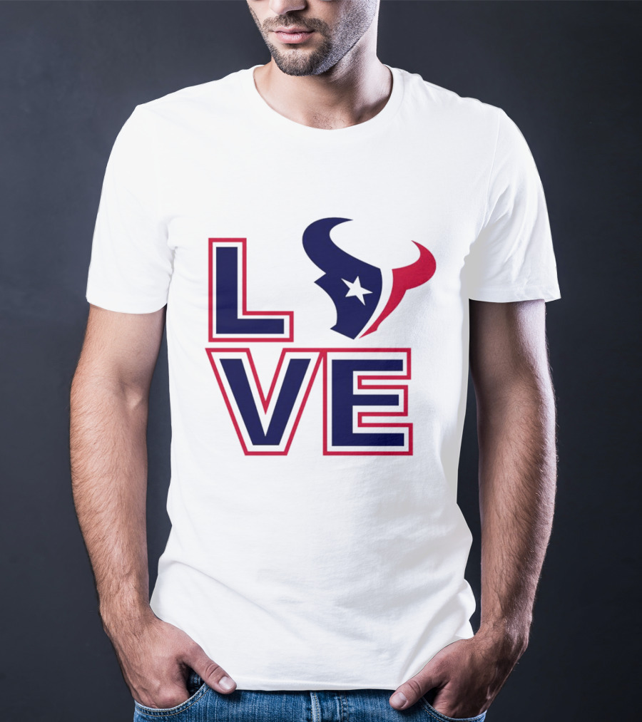 Houston Texans NFL Love Football Season T-Shirt