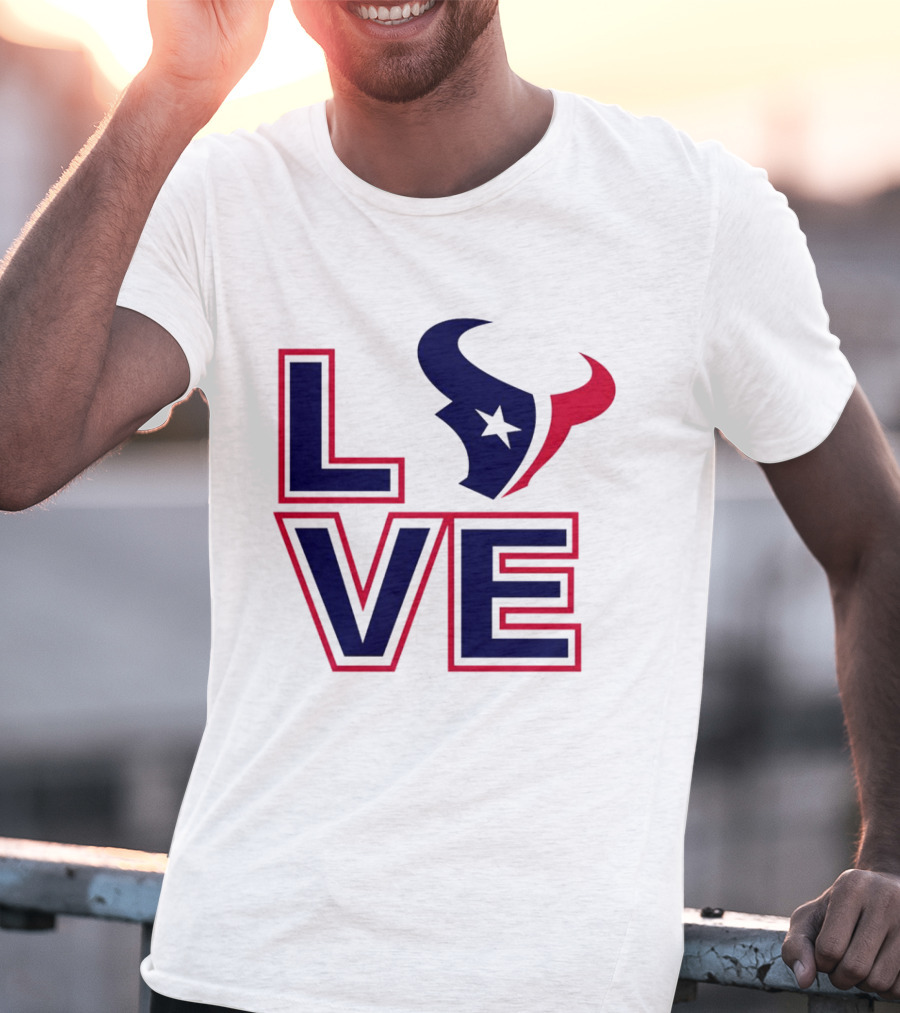 Houston Texans NFL Love Football Season T-Shirt